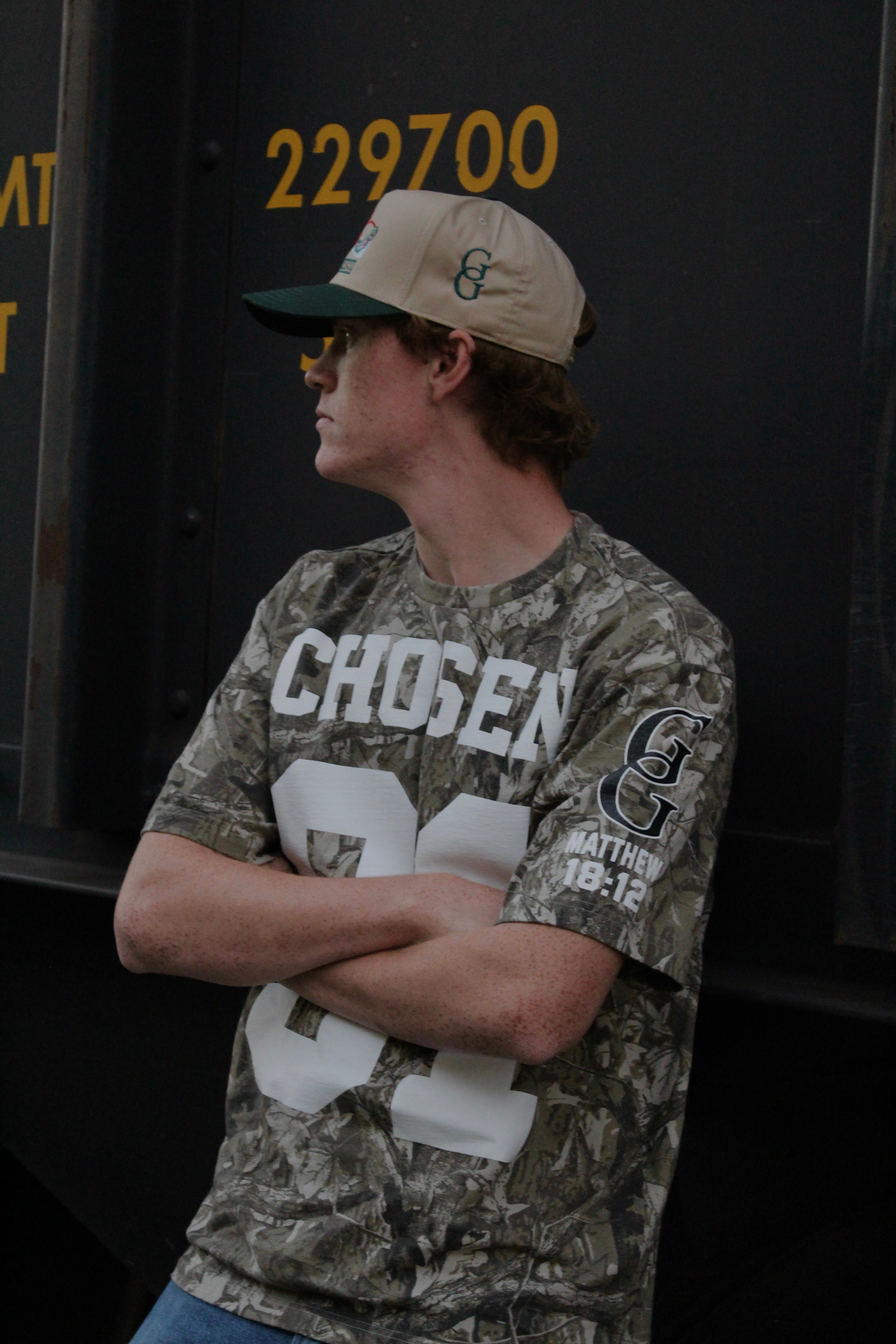 Matthew 18:12 Camo Tee