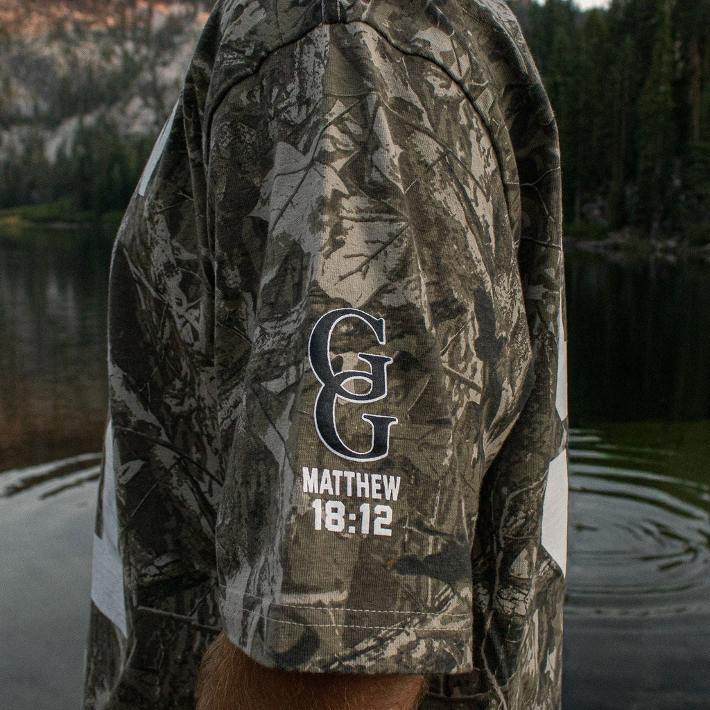 Matthew 18:12 Camo Tee